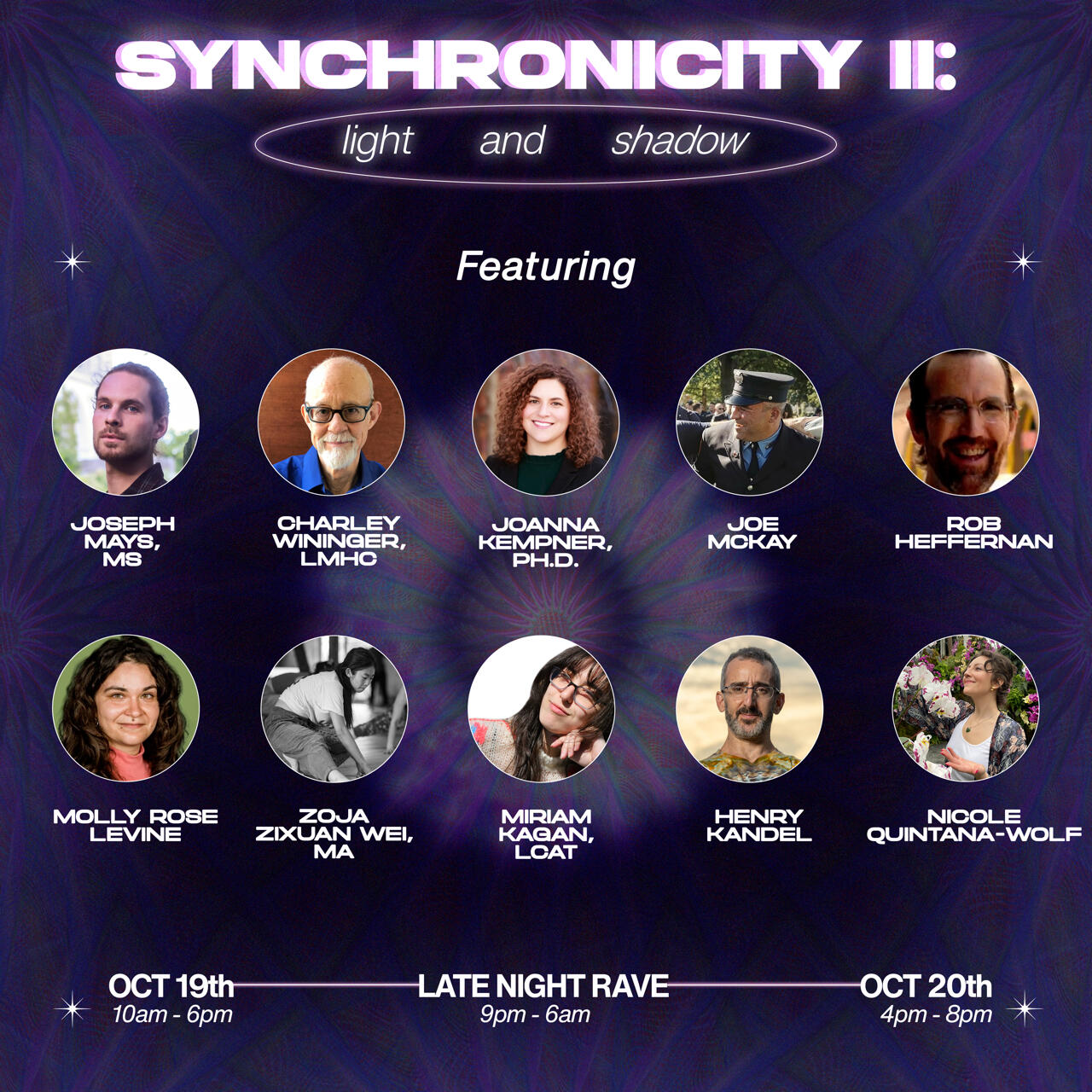 Brooklyn Psychedelic Society Presents Synchronicity: A 2-Day Psychedelic Unconference